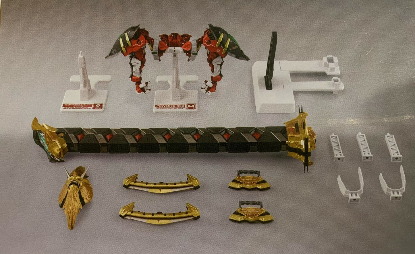 Metal Build GUNDAM Powered Red and 150 Gerbera Straight Power Option Set Bandai
