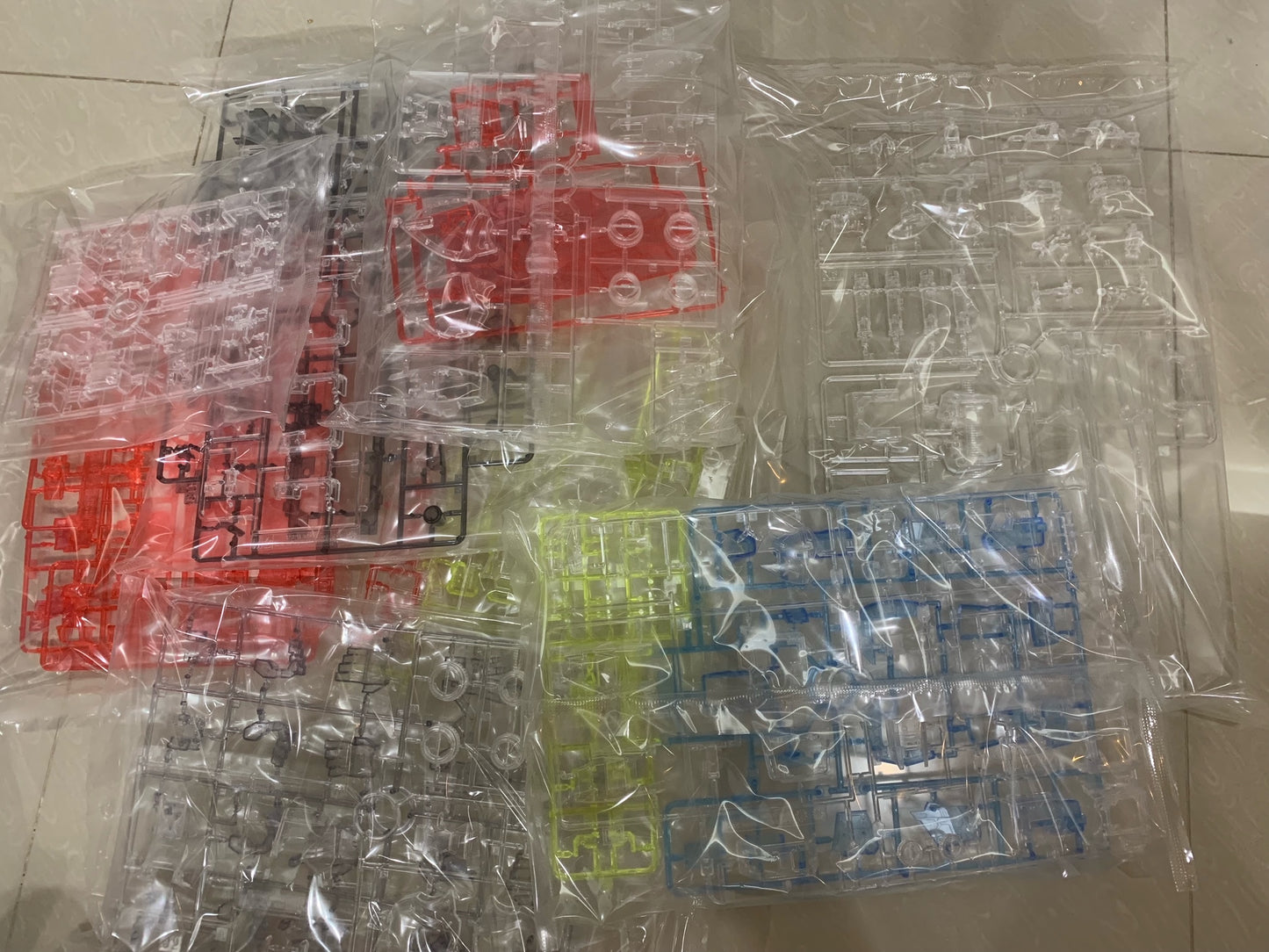 GUNDAM clear color body Bandai - PG UNLEASHED 1/60 RX-78-2