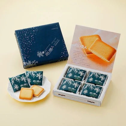 Shiroi Koibito White Chocolate ชิโรอิโคฮีบิโตะ คุกกี้สอดไส้ไวท์ช็อกโกแลต แบบ 12 ชิ้น