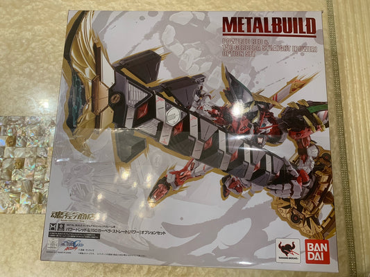 Metal Build GUNDAM Powered Red and 150 Gerbera Straight Power Option Set Bandai